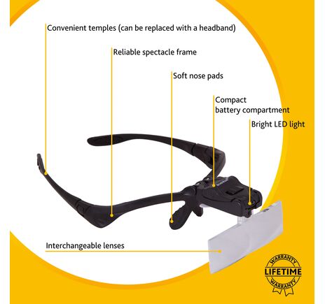 Okuliarová lupa Levenhuk Zeno Vizor G3, image-11