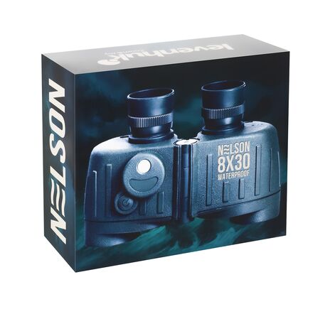 Ďalekohľad Levenhuk Nelson 8x30 so zameriavačom a kompasom, image-13
