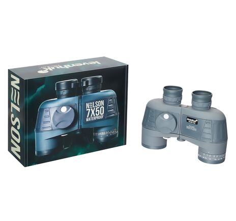 Ďalekohľad Levenhuk Nelson 7x50 so zameriavačom a kompasom, image-3