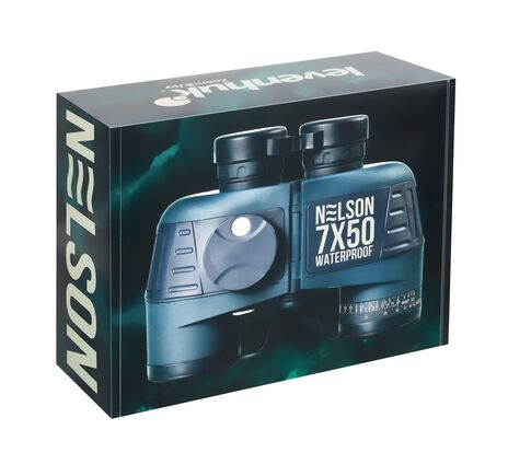 Ďalekohľad Levenhuk Nelson 7x50 so zameriavačom a kompasom, image-14