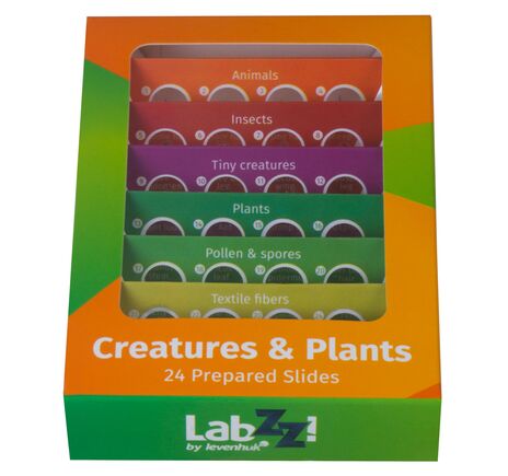 Sada hotových živočišných a rastlinných preparátov Levenhuk LabZZ CP24, image-10