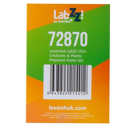 Sada hotových živočišných a rastlinných preparátov Levenhuk LabZZ CP24, image-15