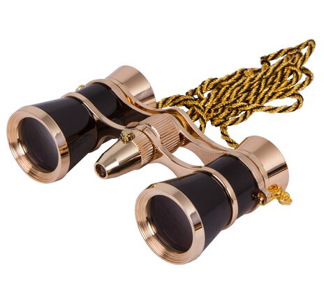 Divadelný ďalekohľad Levenhuk Broadway 325F (s LED baterkou a retiazkou), Farba: White, image-3