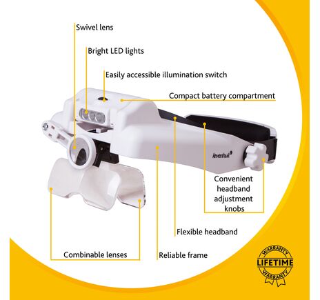 Náhlavná lupa Levenhuk Zeno Vizor H7, image-14