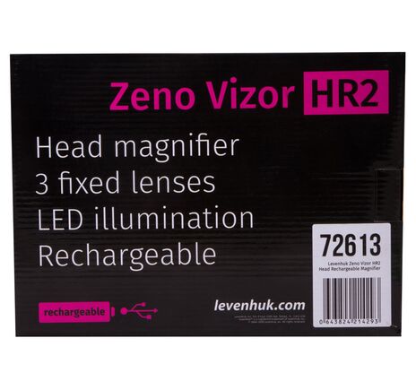 Náhlavná lupa s nabíjateľnou batériou Levenhuk Zeno Vizor HR2, image-11