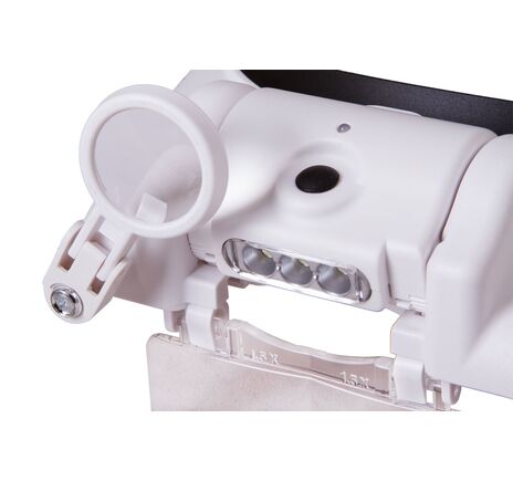 Náhlavná lupa s nabíjateľnou batériou Levenhuk Zeno Vizor HR4, image-6