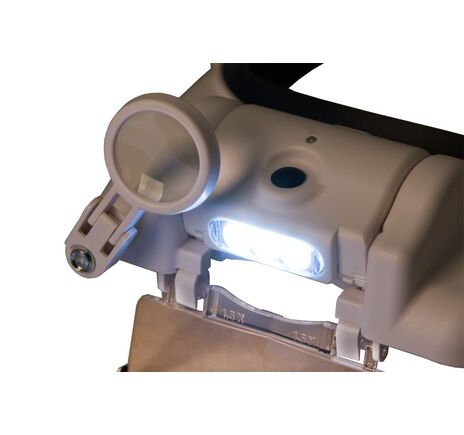 Náhlavná lupa s nabíjateľnou batériou Levenhuk Zeno Vizor HR4, image-7