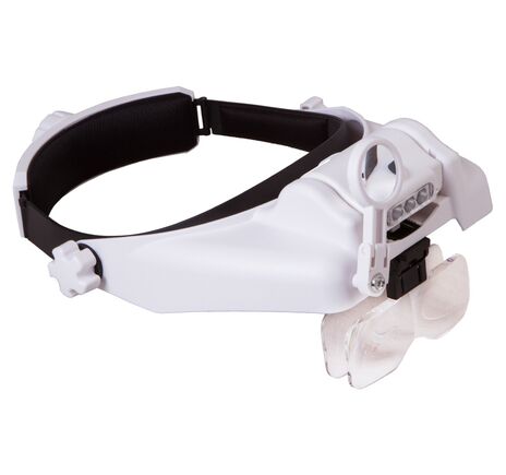 Náhlavná lupa s nabíjateľnou batériou Levenhuk Zeno Vizor HR6, image-2