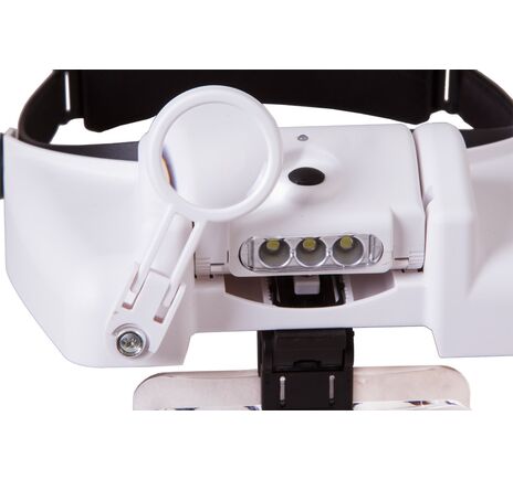 Náhlavná lupa s nabíjateľnou batériou Levenhuk Zeno Vizor HR6, image-6