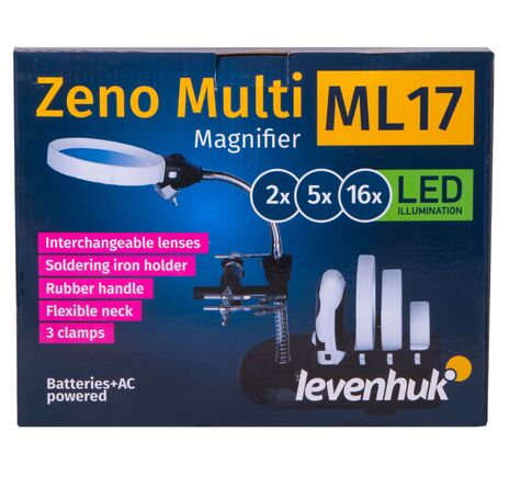 Multilupa Levenhuk Zeno Multi ML17, čierna, image-12