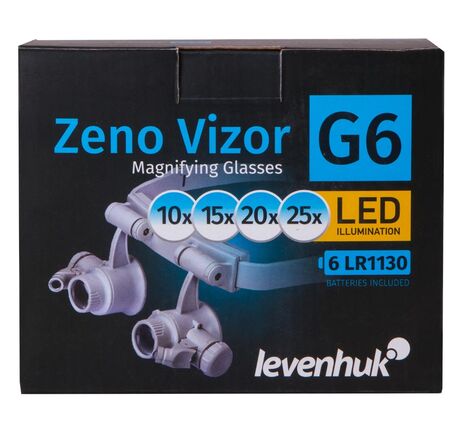 Okuliarová lupa Levenhuk Zeno Vizor G6, image-11