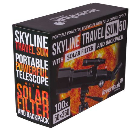 Teleskop Levenhuk Skyline Travel Sun 50, image-14