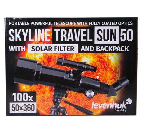 Teleskop Levenhuk Skyline Travel Sun 50, image-15