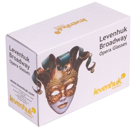 Divadelný ďalekohľad Levenhuk Broadway 325F (s LED baterkou a retiazkou), Farba: White, image-15