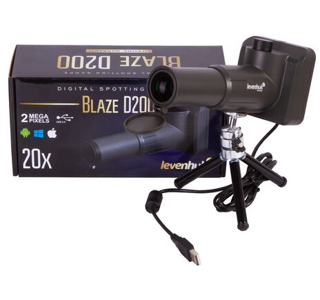 Digitálny pozorovací ďalekohľad Levenhuk Blaze D200, image-10