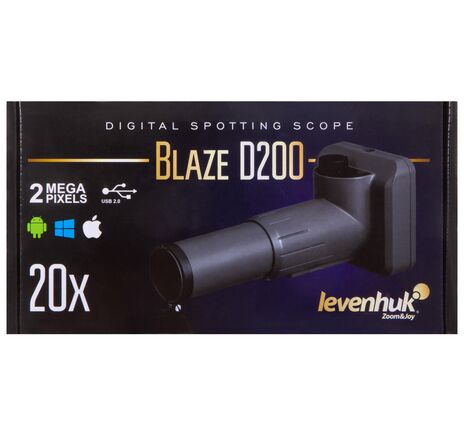 Digitálny pozorovací ďalekohľad Levenhuk Blaze D200, image-12