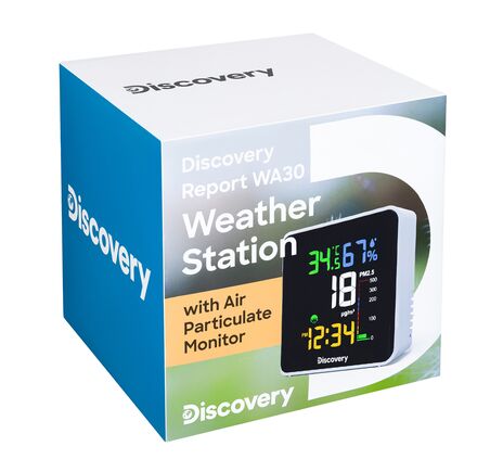 Levenhuk Discovery Report WA30 meteostanica s monitorovaním častíc vo vzduchu, image-6
