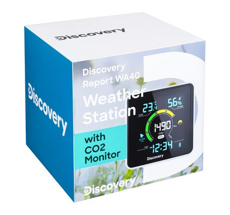 Levenhuk Discovery Report WA40 meteostanica s monitorovaním CO2 vo vzduchu, image-6