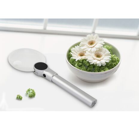 Levenhuk Zeno 400 s LED osvetlením 2/4x 88/21 mm kov lupa, image-7