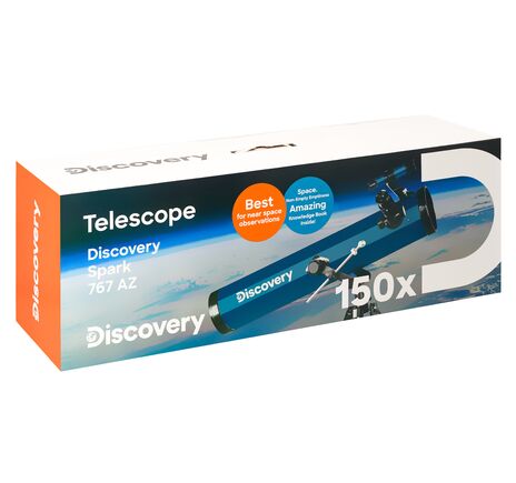 Levenhuk Discovery Spark 767 AZ teleskop s knižkou, image-14