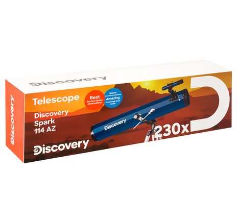 Levenhuk Discovery Spark 114 AZ teleskop s knižkou, Jazyk: CZ, image-14