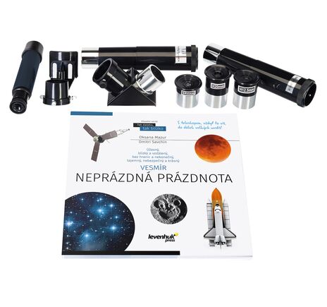 Levenhuk Discovery Spark 707 AZ teleskop s knižkou, image-2