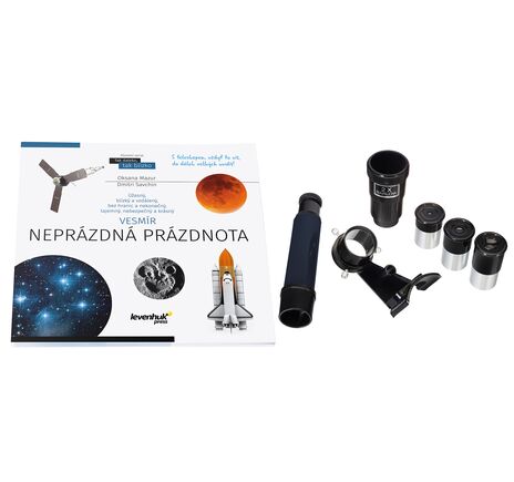 Levenhuk Discovery Spark 767 AZ teleskop s knižkou, image-2