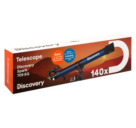 Levenhuk Discovery Spark 709 EQ teleskop s knižkou, image-14