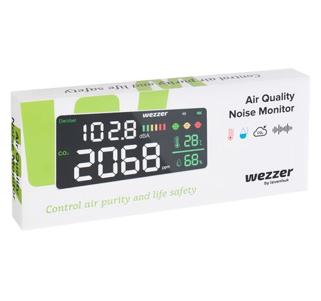 Levenhuk Wezzer Air PRO CN20 monitor kvality vzduchu a hluku, image-7