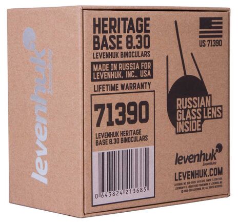 Ďalekohľad Levenhuk Heritage BASE 8x30, image-13