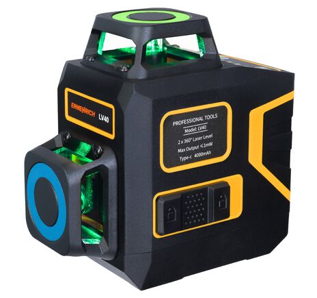 Ermenrich PRO LV40 čierny laserový nivelačný prístroj, image-3