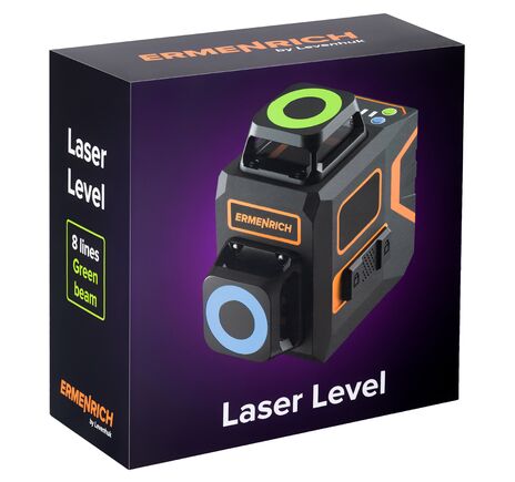 Ermenrich PRO LV40 čierny laserový nivelačný prístroj, image-9