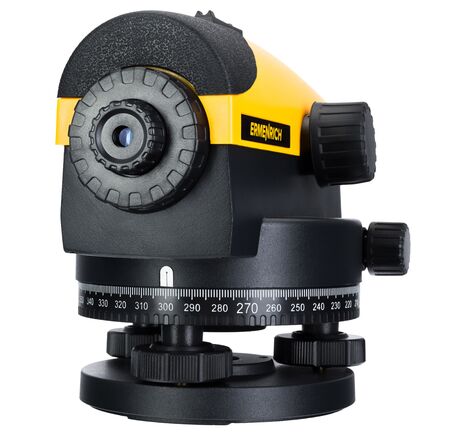 Ermenrich PL30 žltý optický nivelačný prístroj, image-3