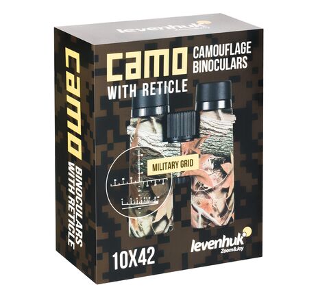 Ďalekohľad Levenhuk Camo 10x42 so zameriavačom, Farba: Dots, image-13