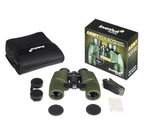 Ďalekohľad Levenhuk Army 10x40 so zameriavačom, image-4