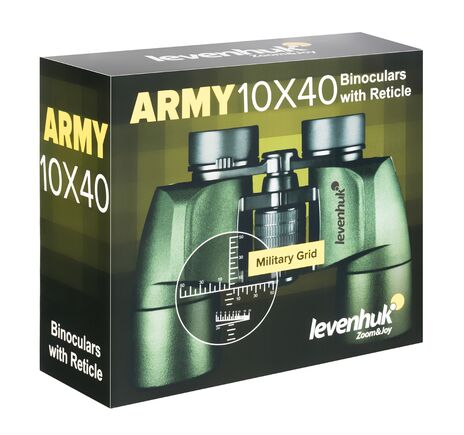 Ďalekohľad Levenhuk Army 10x40 so zameriavačom, image-13