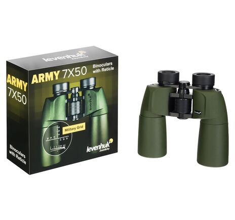 Ďalekohľad Levenhuk Army 7x50 so zameriavačom, image-5
