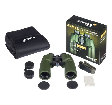 Ďalekohľad Levenhuk Army 12x50 so zameriavačom, image-4