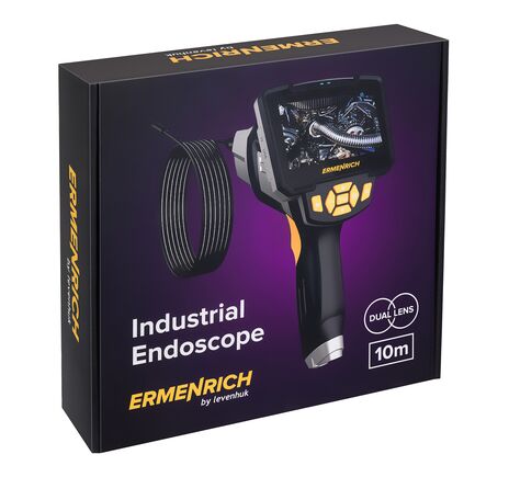 Ermenrich Seek VE70 čierny priemyselný endoskop, image-11