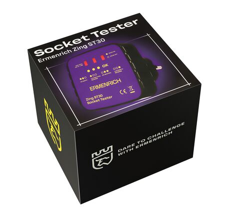 Ermenrich Zing ST30 tester zásuviek, image-4