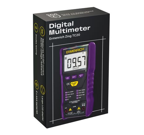Ermenrich Zing TC20 digitálny multimeter, image-6