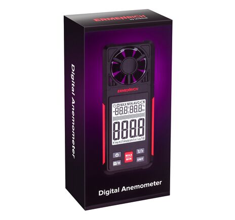 Ermenrich Seek DN10 digitálny anemometer, image-6