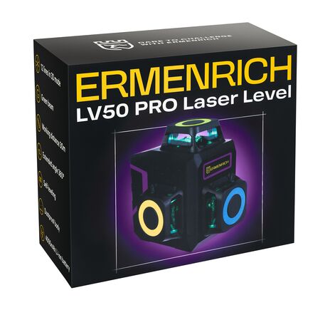 Ermenrich PRO LV50 laserový nivelačný prístroj, image-9