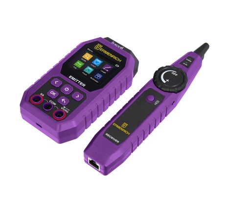 Ermenrich Ping SM75 tester káblov s multimetrom, image-3