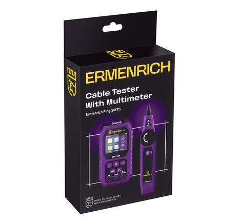 Ermenrich Ping SM75 tester káblov s multimetrom, image-9