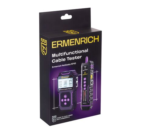 Ermenrich NetGeeks NP45 multifunkčný tester káblov, image-11