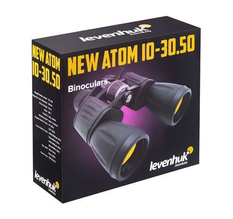 Ďalekohľad Levenhuk New Atom 10-30x50, image-12