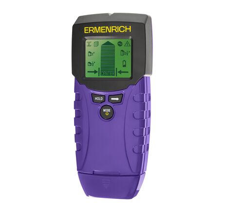 Ermenrich Ping TM100 stavebný detektor a detektor vlhkosti 2 v 1
