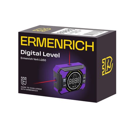Ermenrich Verk LQ50 s laserom digitálna vodováha, image-6