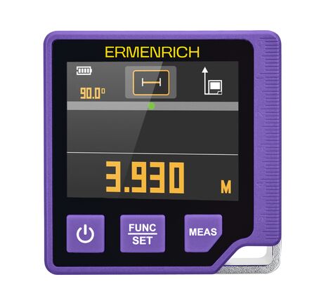 Ermenrich Verk LQ60 digitálna vodováha s laserovým meračom 3 v 1, image-3